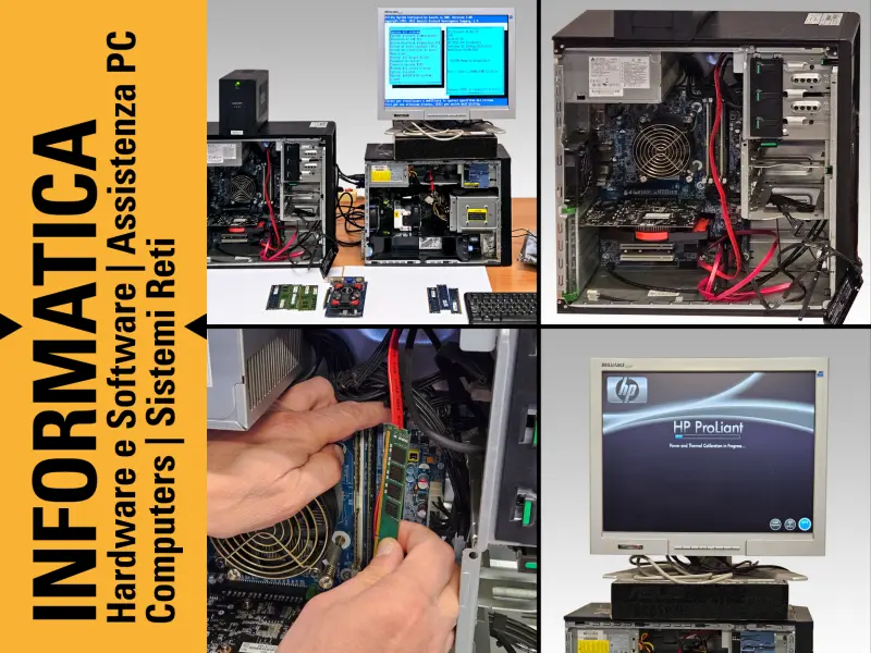 Assistenza personal computer e small business server